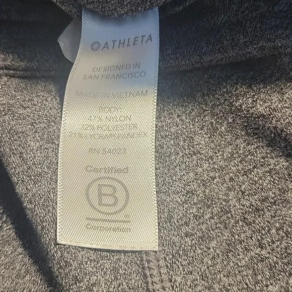 ATHLETA Stash Pocket Salutation Gray Leggings XS - Picture 9 of 9